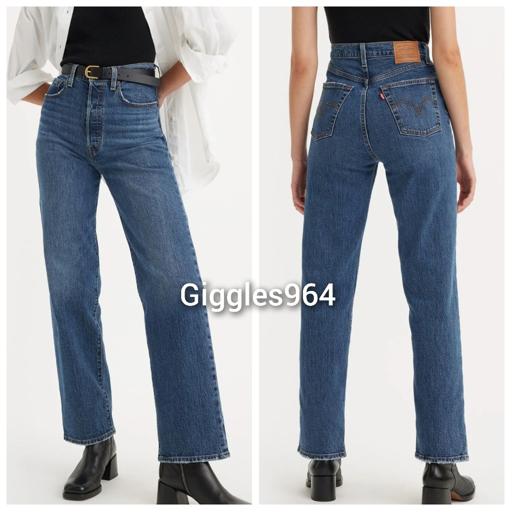 Levi's Ribcage Jeans Valley View - Picture 11 of 12
